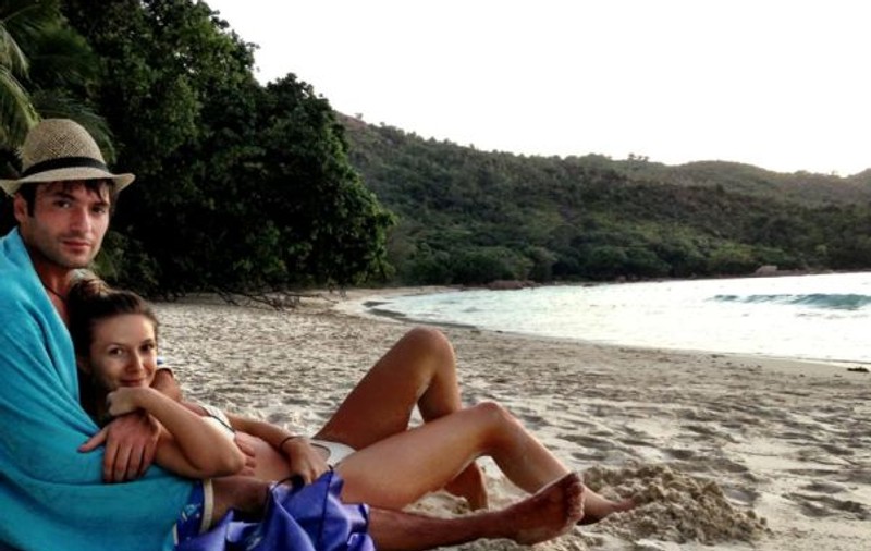 Adela Popescu şi Radu Vâlcan s-au răsfăţat în Seychelles | FOTO