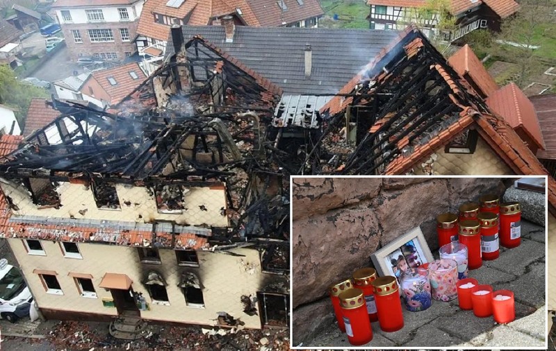 O româncă venită în țară de Paște a aflat la telefon că trei dintre cei șase copii ai ei au murit într-un incendiu, în Germania