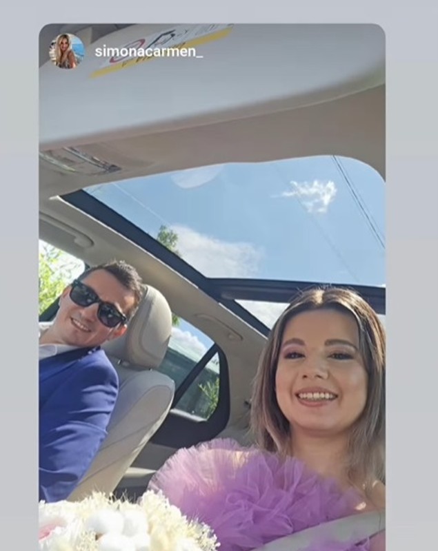 Marian Drăgulescu s-a căsătorit civil cu Simona Carmen. Mireasa n-a purtat o rochie albă: „Ziua nunții”