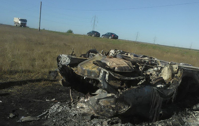 Accident rutier soldat cu doi morţi şi doi răniţi la Cuza Vodă. Mașina s-a rostogolit peste 100 de metri