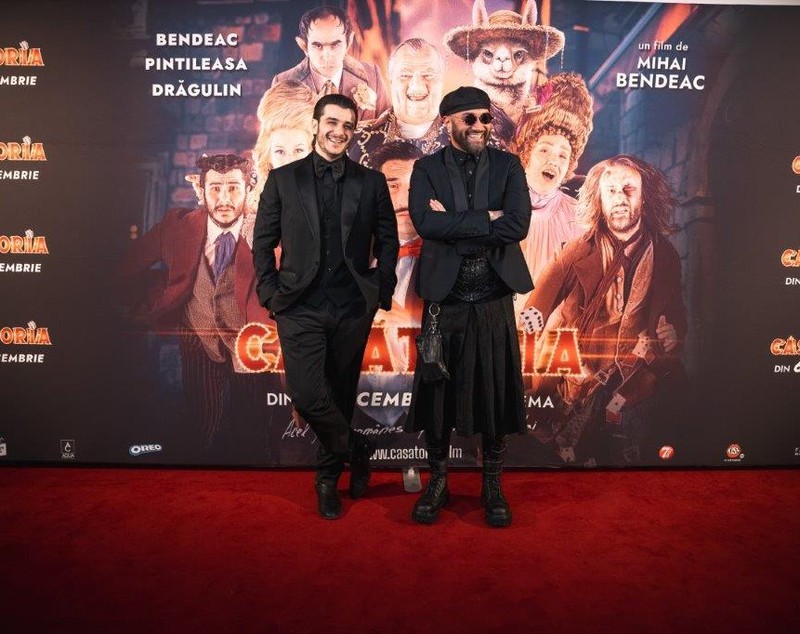 Fotografie rară cu tatăl lui Mihai Bendeac. Familia celebrului actor, surprinsă la cinematograf