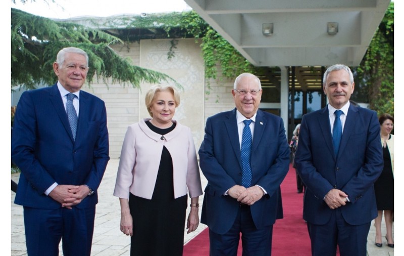 Liviu Dragnea a vorbit în Israel despre mutarea Ambasadei României la Ierusalim; Președintelui Israelului salută decizia (FOTO / VIDEO)