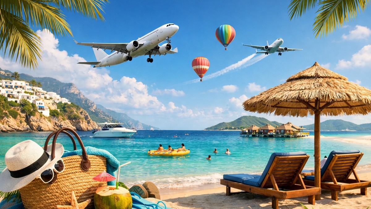 Luna august rămâne luna de vârf pentru vacanța principală a românilor, iar plaja continuă să fie destinația favorită de relaxare
