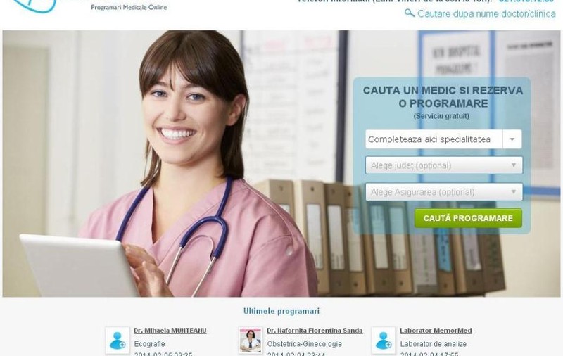 Poţi să-ţi faci programare online la medic după preţ!