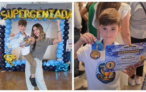 Reușită pentru fiul cel mic al Elei Crăciun. Nicholas a urcat pe prima treaptă a podiumului. „Nu a fost un drum ușor”