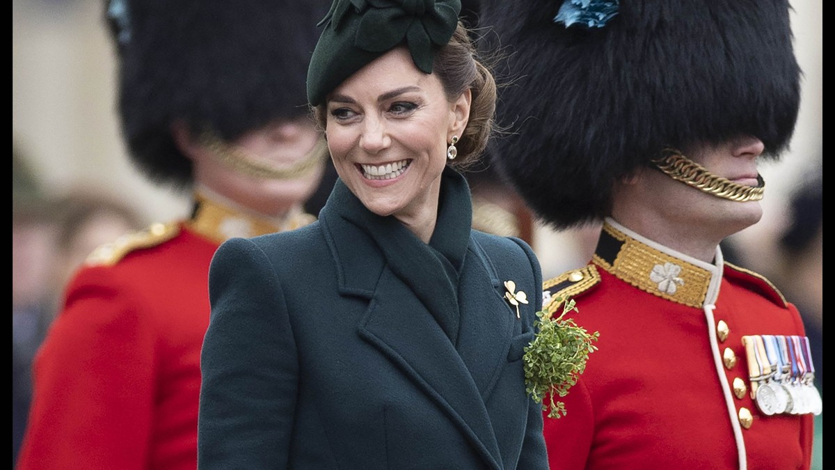 Kate Middleton de St. Patrick`s day