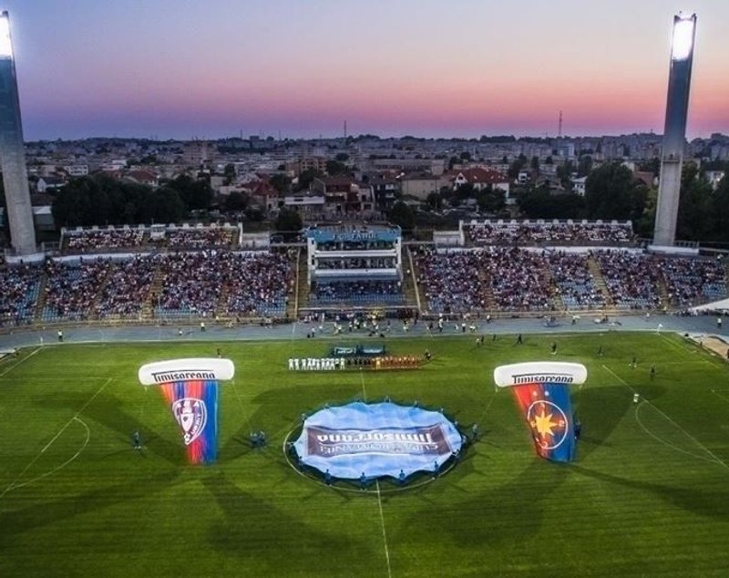 Filmarea aeriană din timpul Supercupei României dezvăluie slăbiciunile fundaşilor stelişti la golul lui Axente