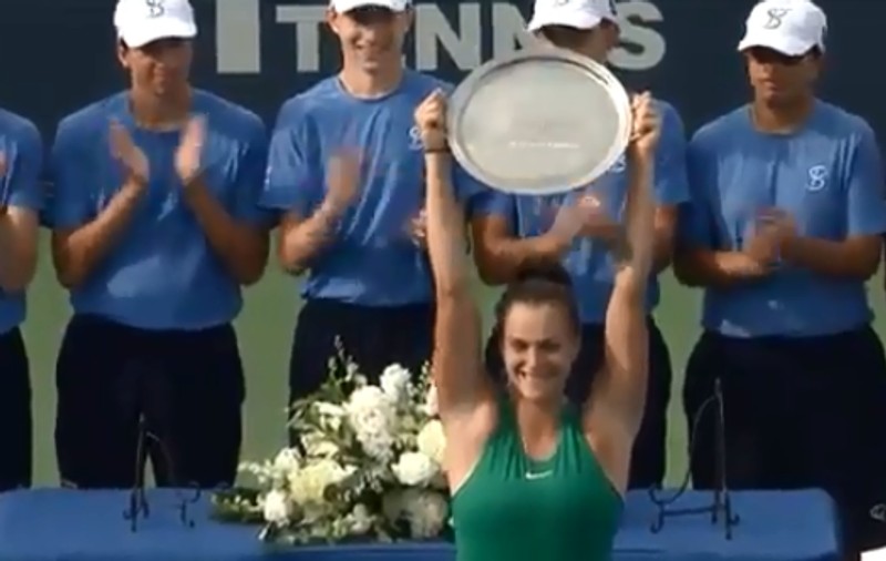 Aryna Sabalenka a câștigat primul titlu al carierei la New Haven. Și-a revenit după bătaia administrată de Simona Halep la Cincinnati