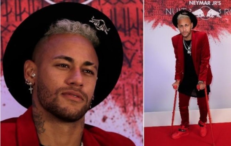 FOTO&VIDEO | Neymar, petrecere cu 500 de invitați de ziua lui. A apărut în cârje la eveniment