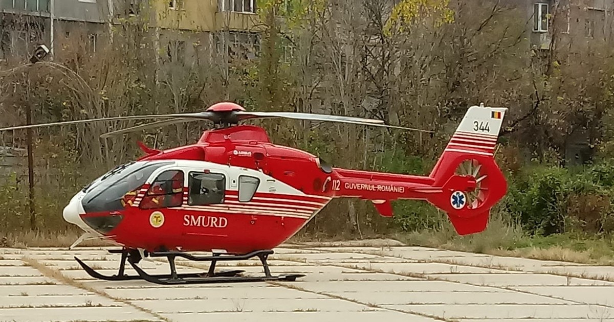 Elicopterul SMURD din Galați s-a defectat