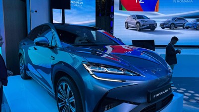 byd sealion 7 masina electrica lansare byd romania