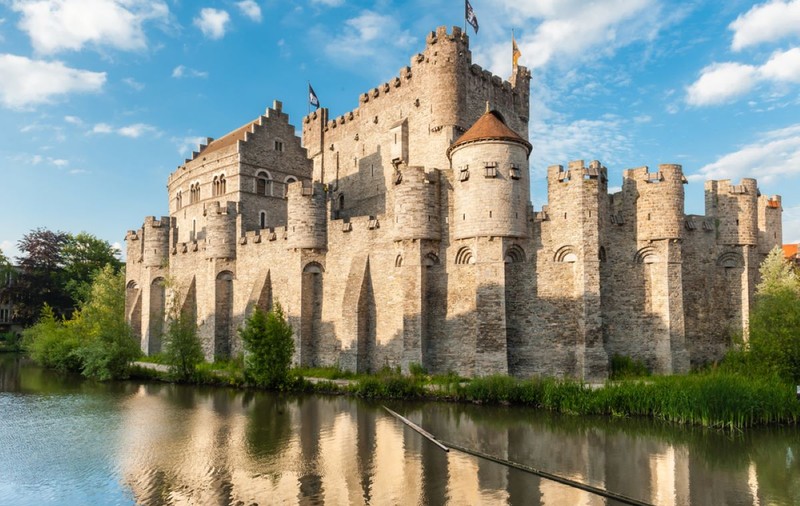 Castelul Gravensteen – unul dintre cele mai vizitate castele din Belgia