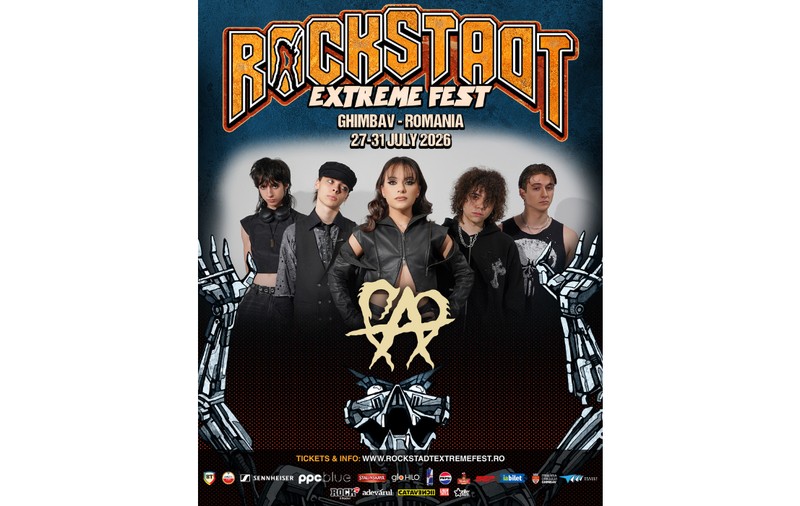 Alexandra Căpitănescu urcă pe aceeași scenă cu The Prodigy și Marilyn Manson la Rockstadt Extreme Fest 2026 