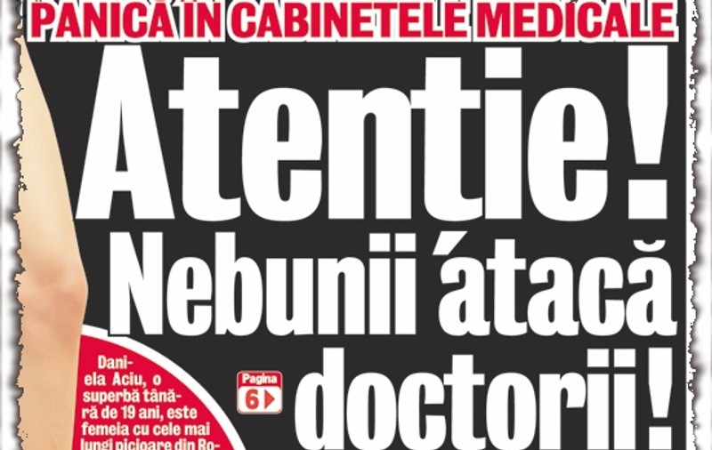 Încă un pacient a vrut să-i bată pe medici