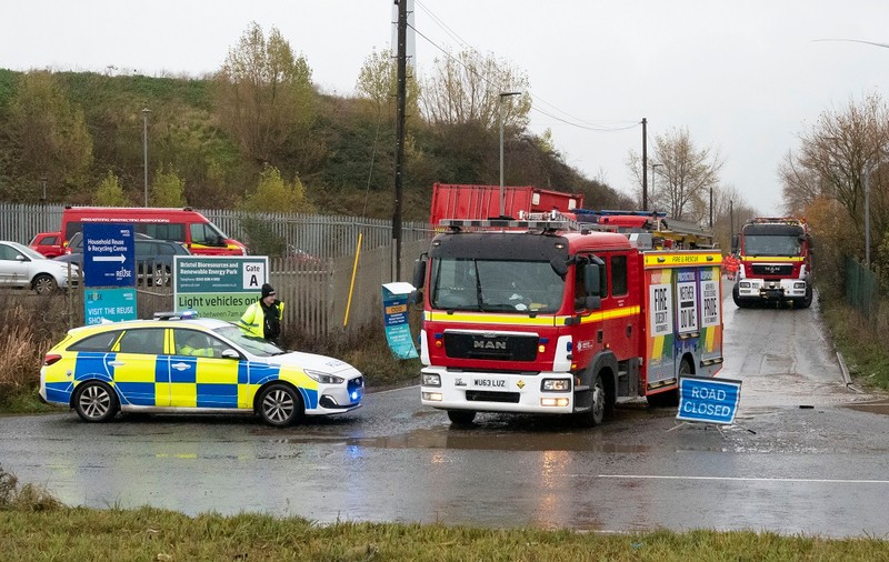 Una dintre victimele exploziei de la Avonmouth a fost aruncată 150 de metri în aer