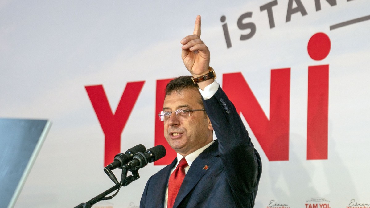 Primarul Istanbulului, Ekrem Imamoglu Foto: Hepta