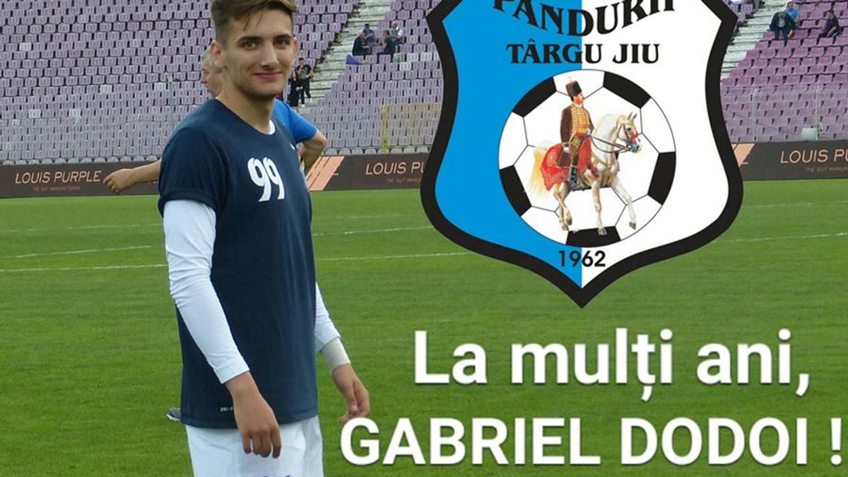 Tânărul Gabriel Dodoi, la CFR Cluj! ”Marco Reus” de Tg. Jiu!