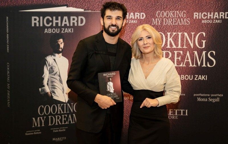 Ce a scris Chef Richard Abou Zaki în „Cooking my dreams”, prima lui carte: „Mi-am deschis sufletul cu multă emoție”