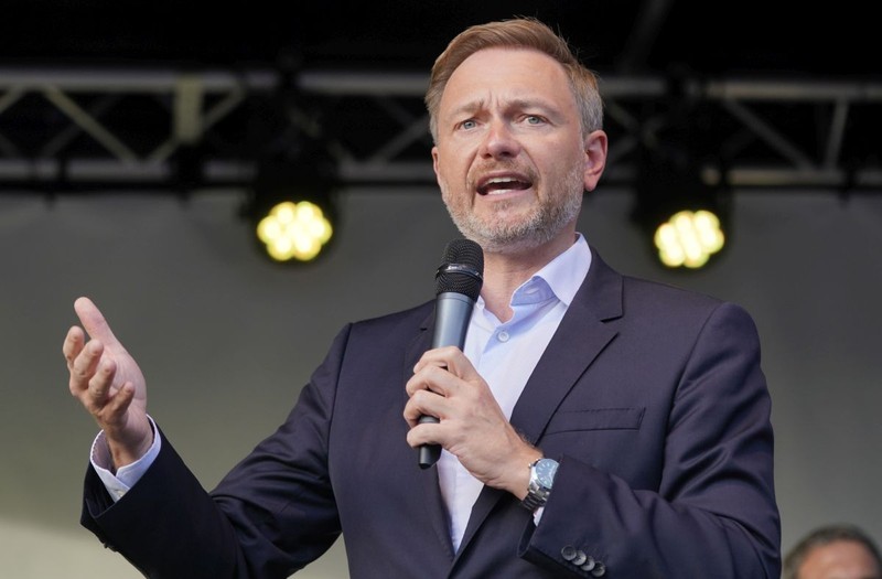 Christian Lindner, candidatul FDP pentru postul de cancelar | FOTO: EPA