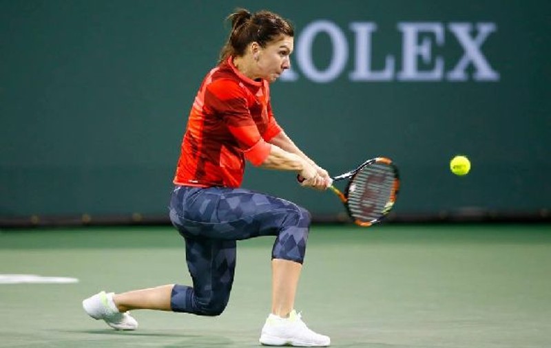 Vedetele se înghesuie să fie alături de Halep. După Nadia, un artist i-a făcut galerie la Indian Wells