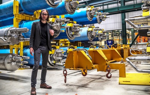 James Beacham la CERN