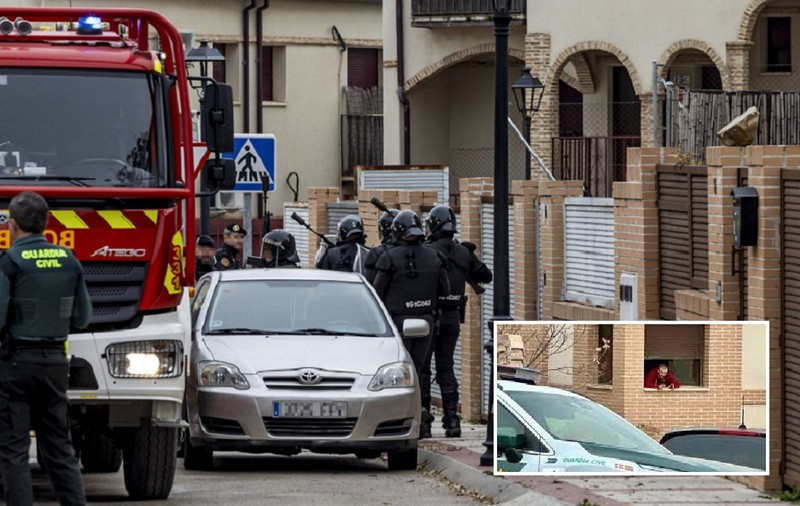 Trupele speciale au fost chemate să captureze un român care s-a baricadat în casă și a atacat cu cocktailuri Molotov polițiștii, în Spania