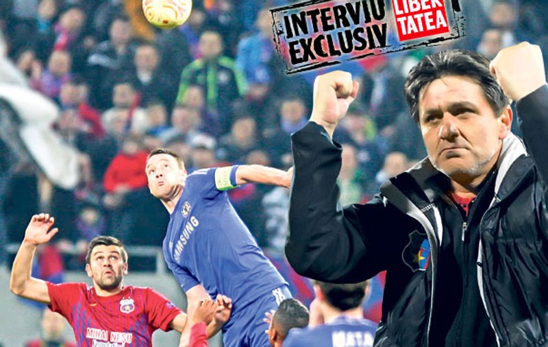 INTERVIU EXCLUSIV | Marius Lăcătuş: «Dacă trecem de Chelsea, Steaua e în semifinale»
