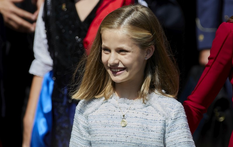 Cum arată Prințesa Leonor, viitoarea regină a Spaniei. Este de o frumusețe rară | FOTO