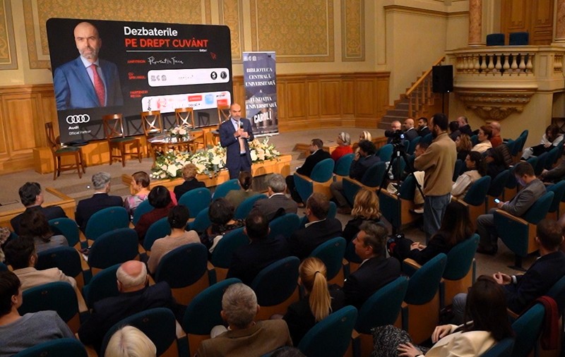 Juriști, medici, politicieni, jurnaliști și economiști, la prima ediție a Dezbaterilor „Pe Drept Cuvânt”: discuții vibrante, cu miez, despre teme de mare actualitate pentru societatea românească