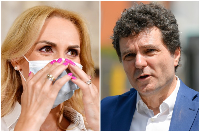 Gabriela Firea și Nicușor Dan se înfruntă pentru fotoliul de la Primăria Capitalei