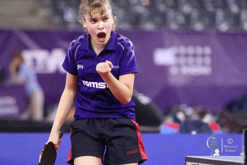 România şi-a asigurat şapte medalii în probele individuale la Europenele de tenis de masă pentru cadeţi şi juniori