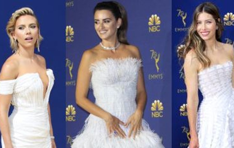 FOTO | Cele mai frumoase ținute de la Premiile Emmy 2018. Scarlett Johansson, Jessica Biel și Penelope Cruz au făcut senzație pe covorul roșu