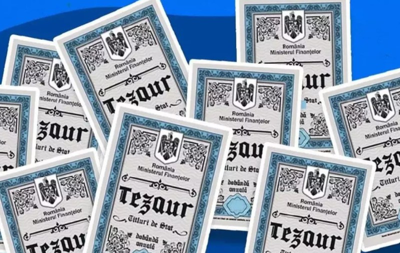 Titlurile de stat Tezaur, disponibile din nou de astăzi, 7 iulie: dobânzile ajung până la 7,9%
