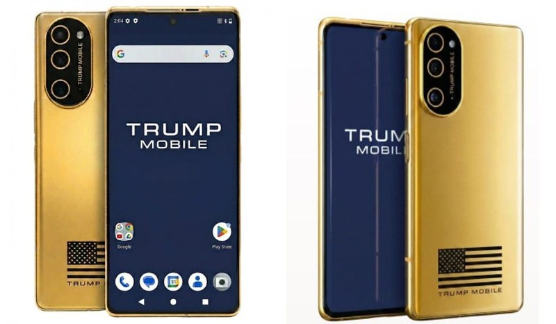 Donald Trump promite lansarea T1 Phone. Foto: Trump Mobile