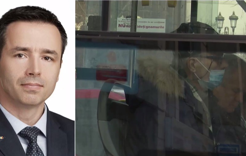 Prefectul de Argeș, după apariția imaginilor cu un microbuz plin până la refuz: „Un focar”