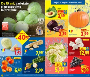 Dovleac pentru Halloween, la Lid.l Sursă foto: lidl.ro.