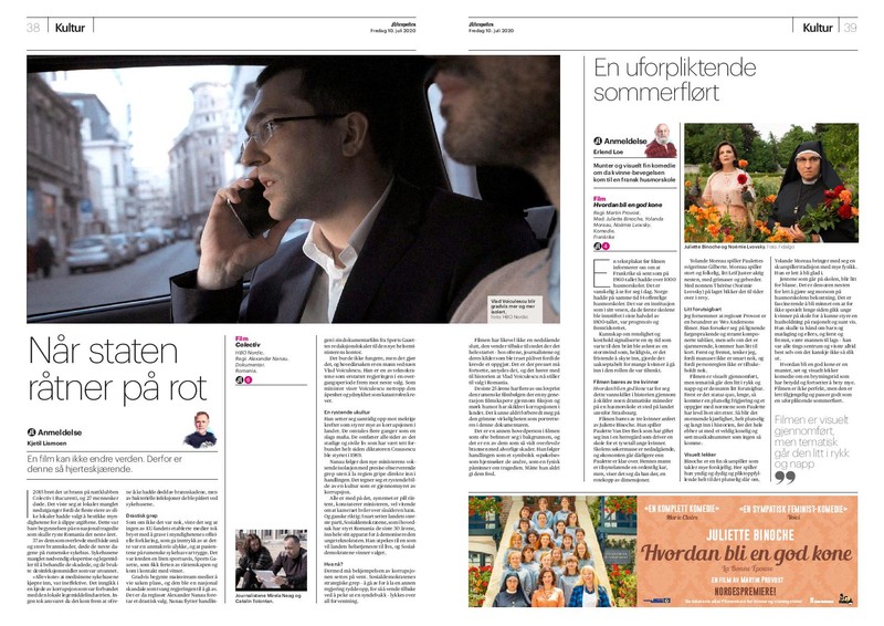 Articolul intitulat ”Când statul e putred” a apărut în Aftenposten în urmă cu câteva zile