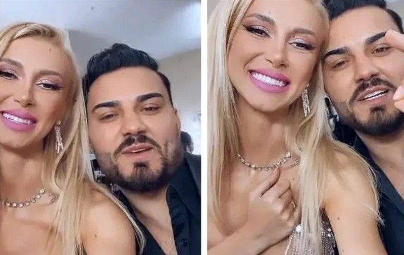 Andreea Bălan a fost surprinsă din nou cu Jador. S-au întâlnit târziu în noapte, după ce au negat relația
