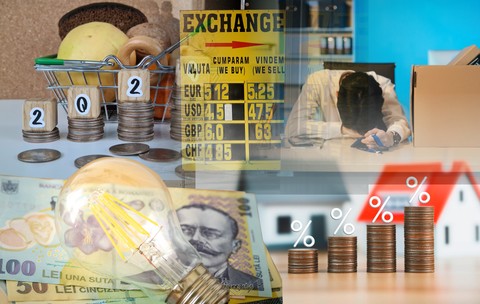 Euro trece de 5,2 lei la cursul oficial al BNR, al treilea record negativ consecutiv, în ziua votului pentru moțiunea de cenzură