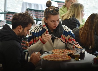 Radu Barbu și Simona Halep, fotografiați acum doi ani
