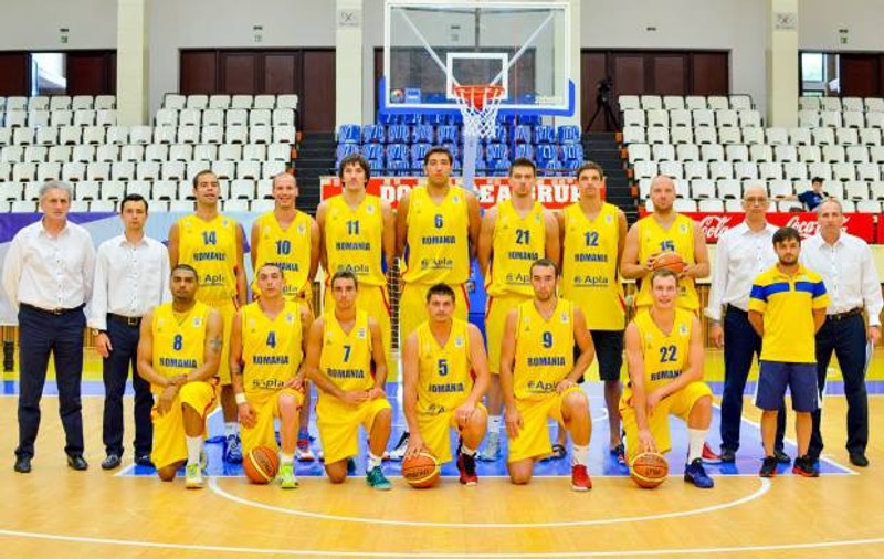Lotul național începe la Sibiu pregătirea pentru EuroBasket 2015
