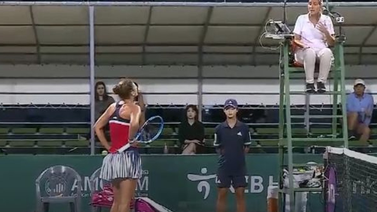 Irina Begu, discuție aprinsă cu arbitrul la turneul de la Seoul. "Ce vrei? Du-te la Sharapova și Azarenka și o să vezi!"
