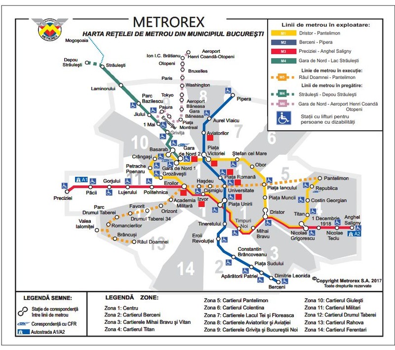 Magistrala 5 Drumul Taberei - Eroilor a fost inaugurată în data de 15 septembrie 2020. Sursa: Metrorex