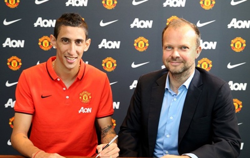 GALERIE FOTO / Di Maria, OFICIAL la Manchester United. A devenit cel mai scump transfer din Anglia!