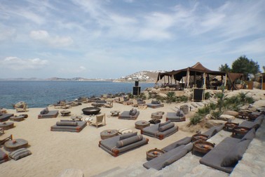 Plaja Scorpios din Mykonos. Foto: Flicker / Lily Heise