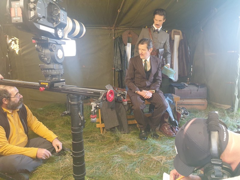 Imagini din timpul filmărilor Foto: TVR