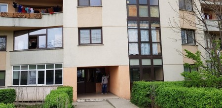 Blocul din Iași unde s-a produs crima