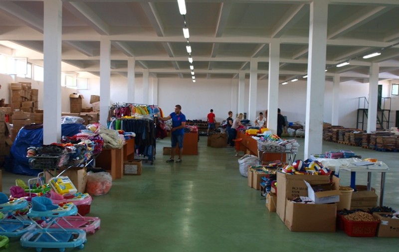 Mazăre a împărţit ajutoarele luate cu banii egipteanului