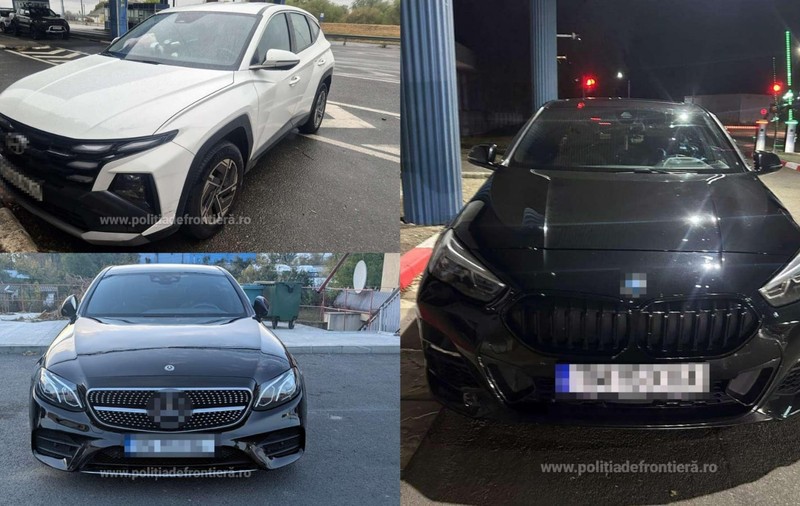 Masini confiscate de politia de frontiera în weekendul 10-11 octombrie 2026