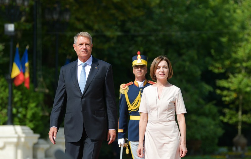 Maia Sandu revine la București, într-o vizită oficială. Discuții cu Klaus Iohannis și Nicolae Ciucă